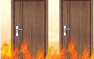 Sự cần thiết của cửa gỗ công nghiệp chống cháy với căn hộ chung cư