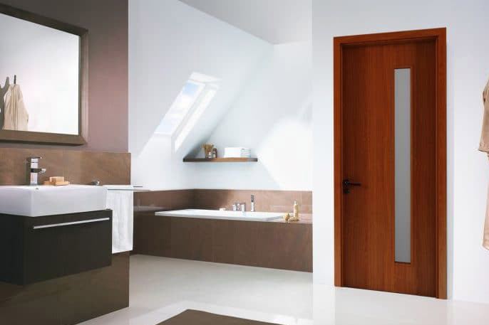 Cửa Composite vân gỗ - Vật liệu hoàn hảo cho nhà vệ sinh, nhà tắm
